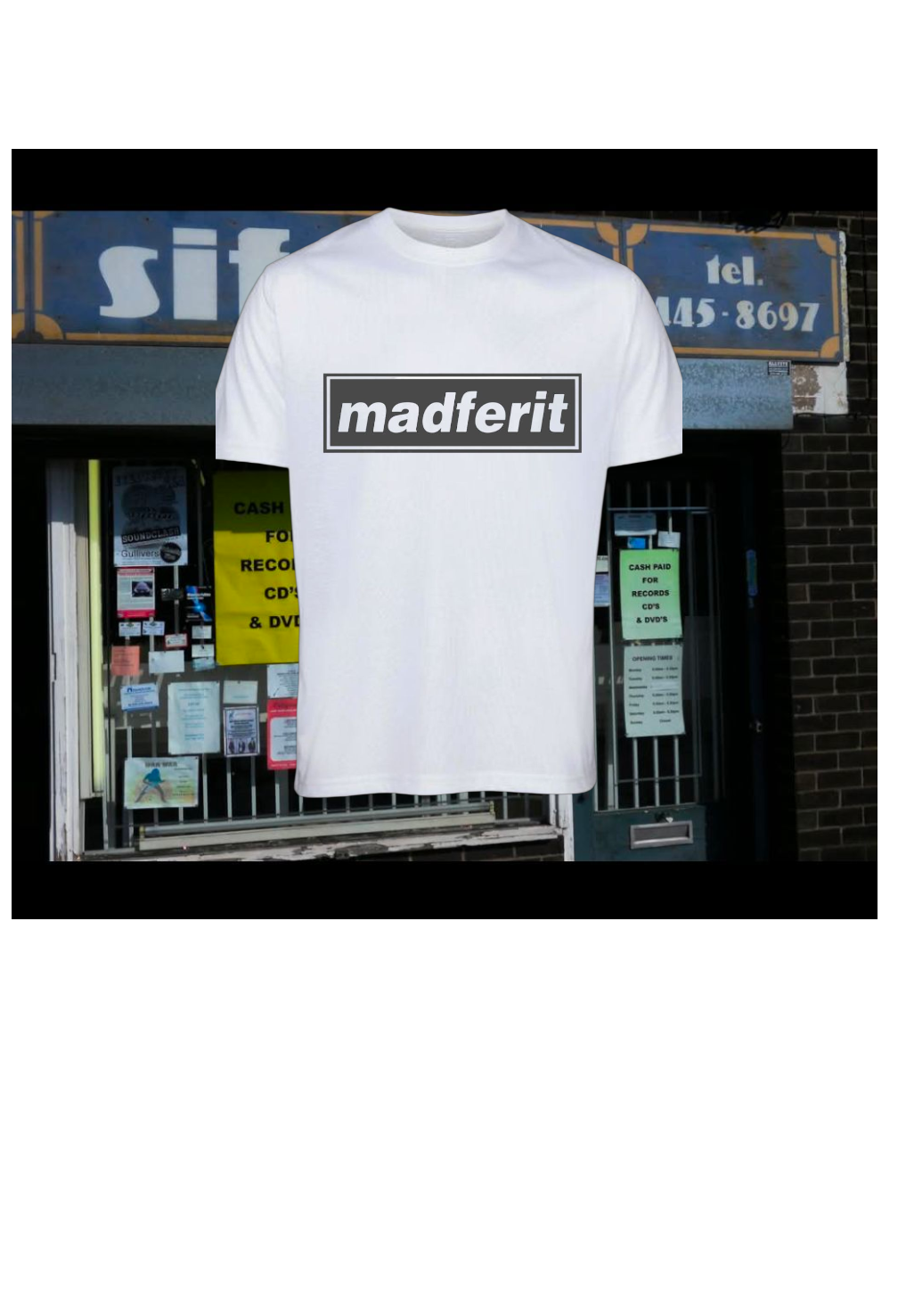 Oasis inspired madferit T-Shirt