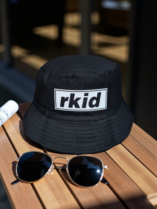 Black Oasis-Inspired rkid Bucket Hat – Reunion Vibes, Streetwear Aesthetic