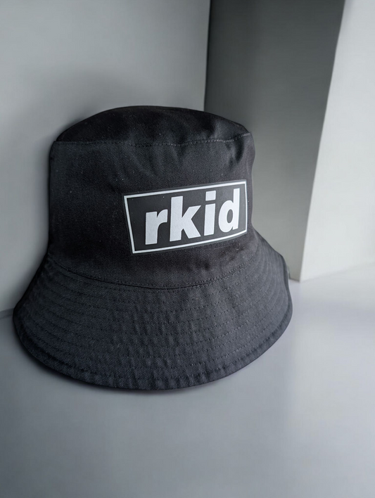 Black Oasis-Inspired rkid Bucket Hat – Reunion Vibes, Streetwear Aesthetic